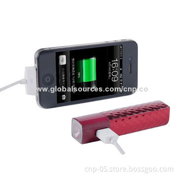 2,800mAh Portable External Digital Power Bank for US Market, Suitable for iPhone, Samsung and Nokia